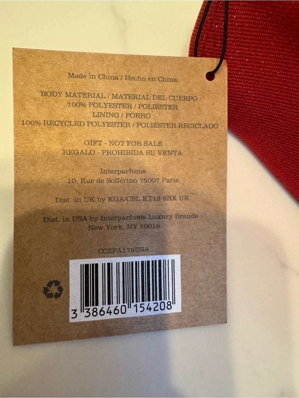 Coach Toiletry Glitter Zip Pouch. 8x5x2